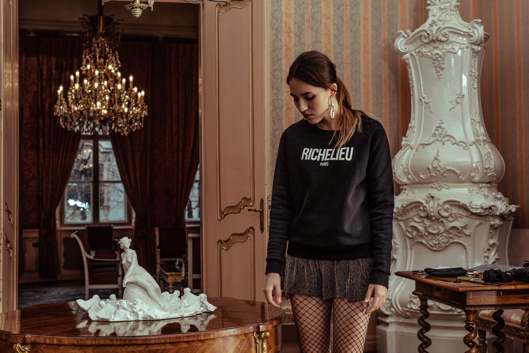 CLASSIC RICHELIEU SWEATSHIRT  FEMME